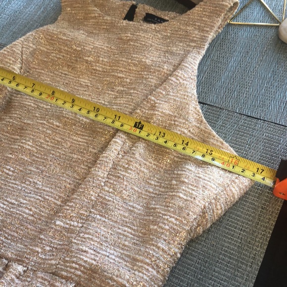 #9 ⚜️ Sparkly Metallic Retro Gold Mini Dress ⚜️ - Picture 17 of 17